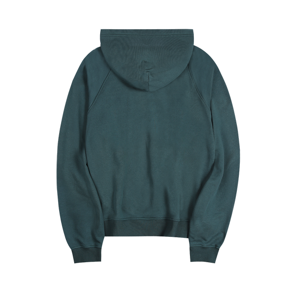 Sudadera con capucha verde musgo "CR03"