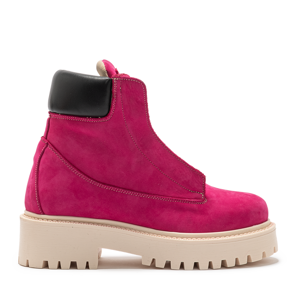 Nabuk fucsia "Starboot"