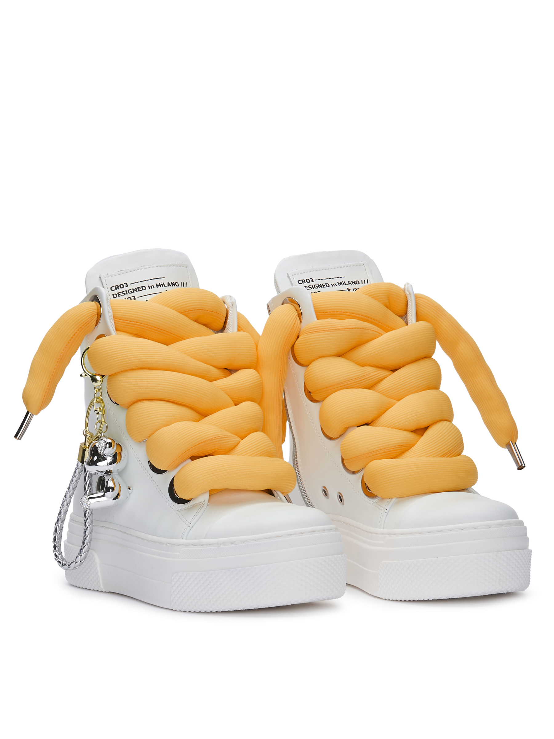 CALIPSO — Gepolsterte Schlauchschnürsenkel — Orange