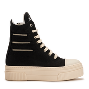 CALIPSO 300 ZIPLINE – Black High-Top Sneakers
