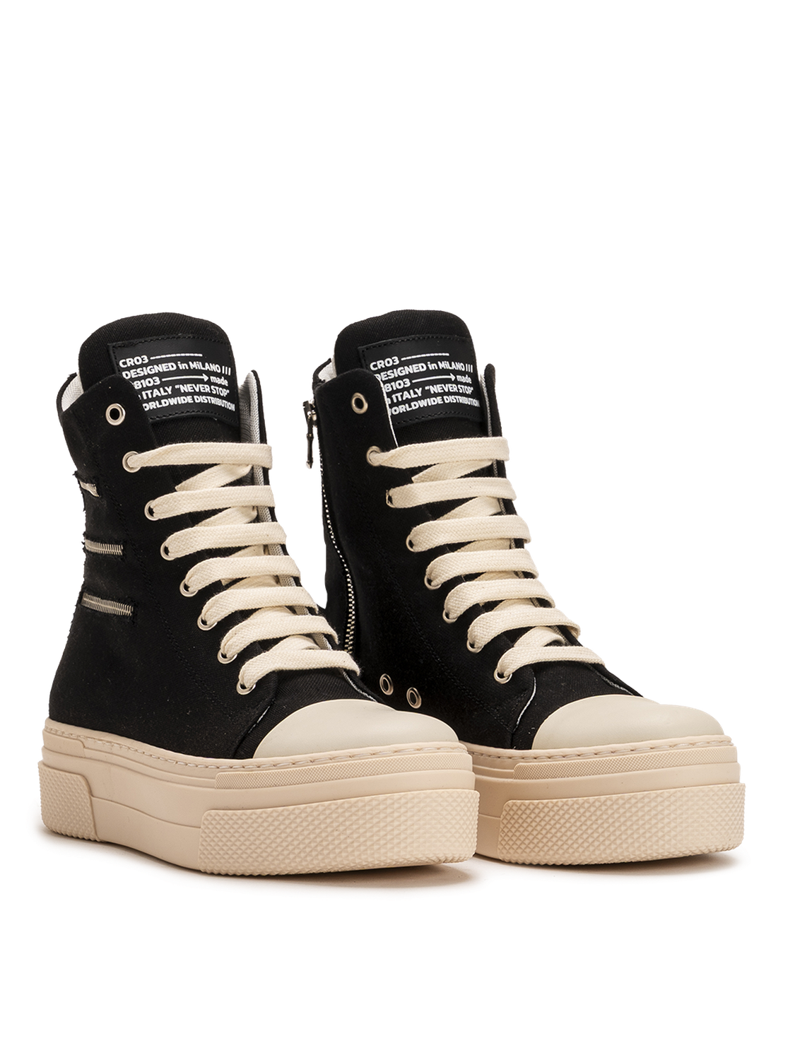 CALIPSO 300 ZIPLINE – Baskets montantes noires