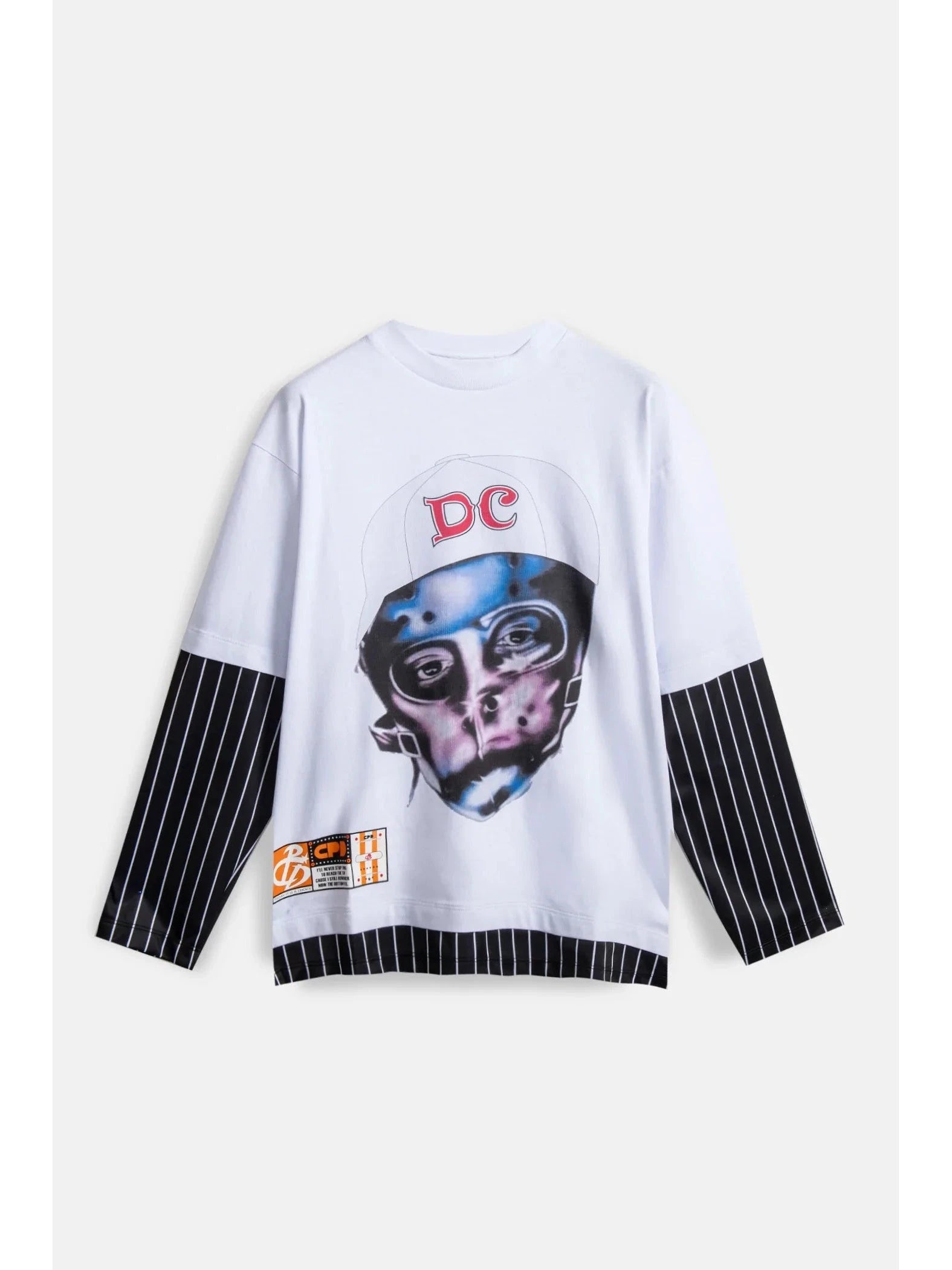 Bluză supradimensionată DC cu mâneci lungi
