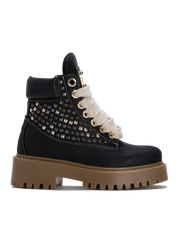 STARBOOT CUSTOM — Dark Stud Black