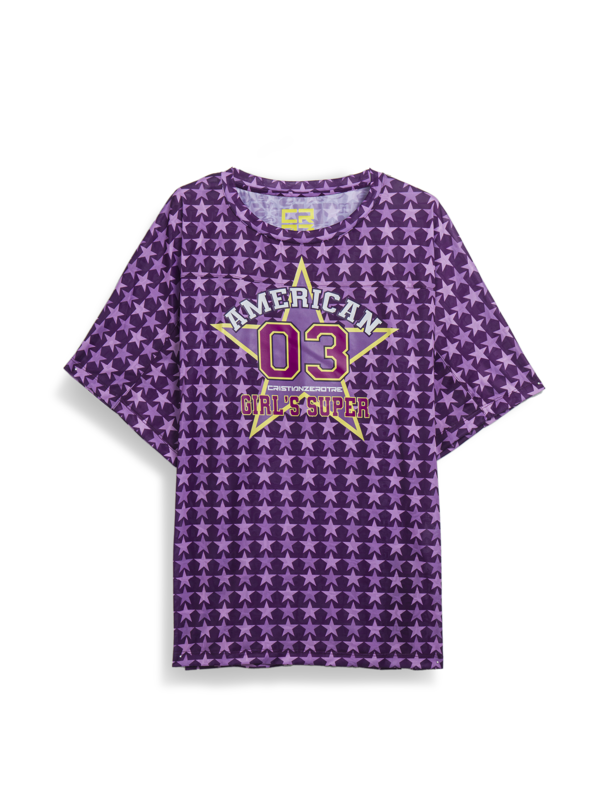 Purple American 03 Stars T-Shirt