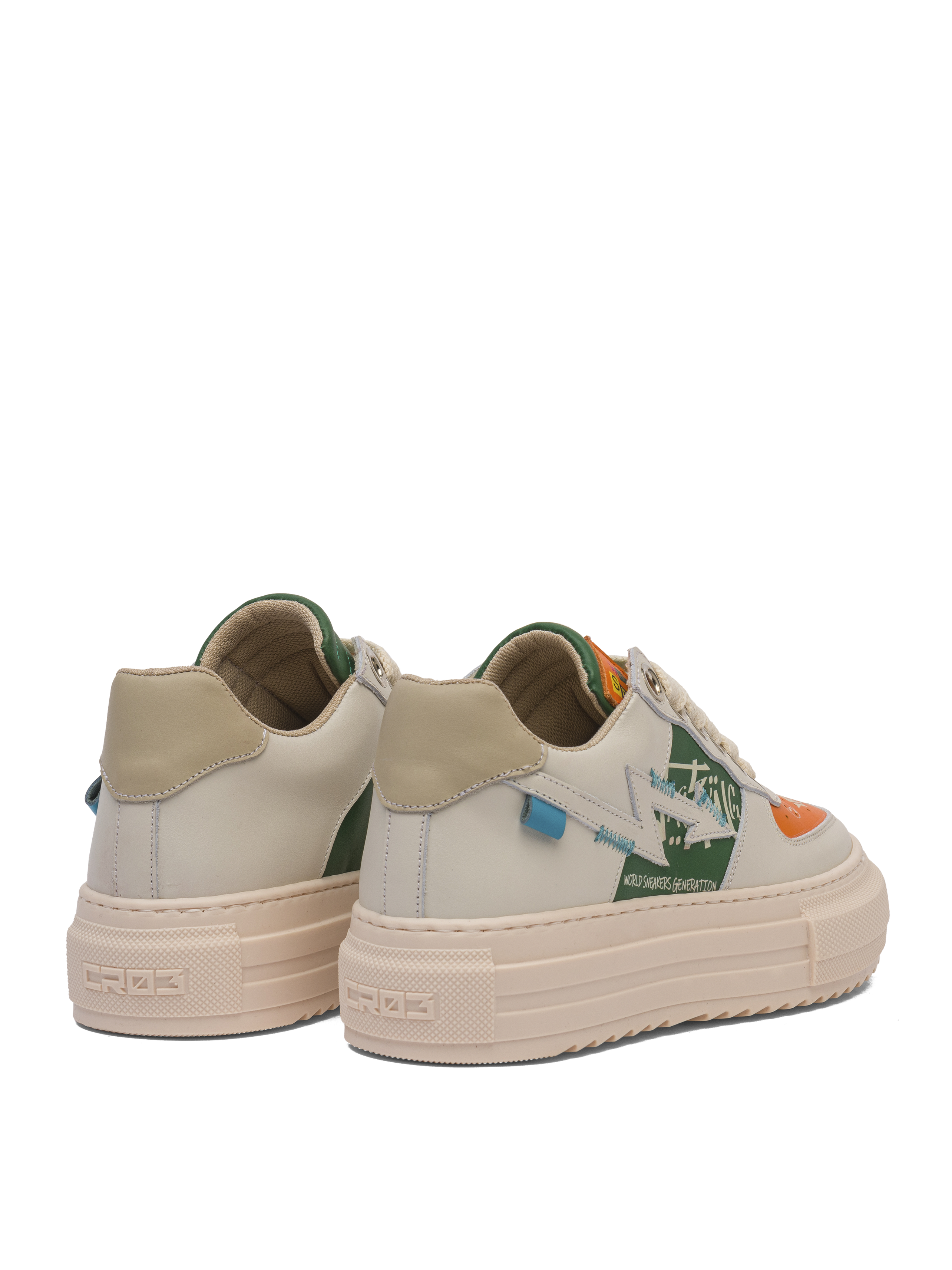 BALI LOW – Green and Orange Edition