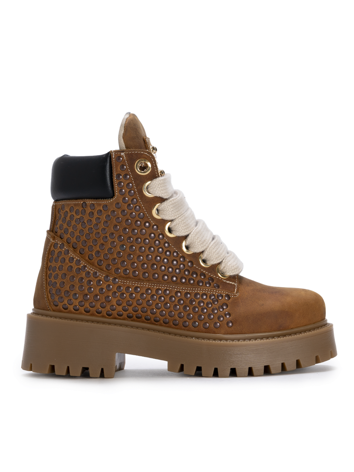 STARBOOT CUSTOM — Braune Edition mit kleinen Nieten