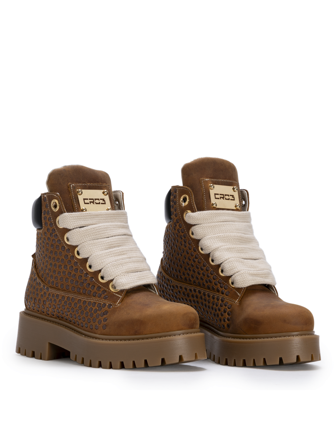 STARBOOT CUSTOM — Braune Edition mit kleinen Nieten