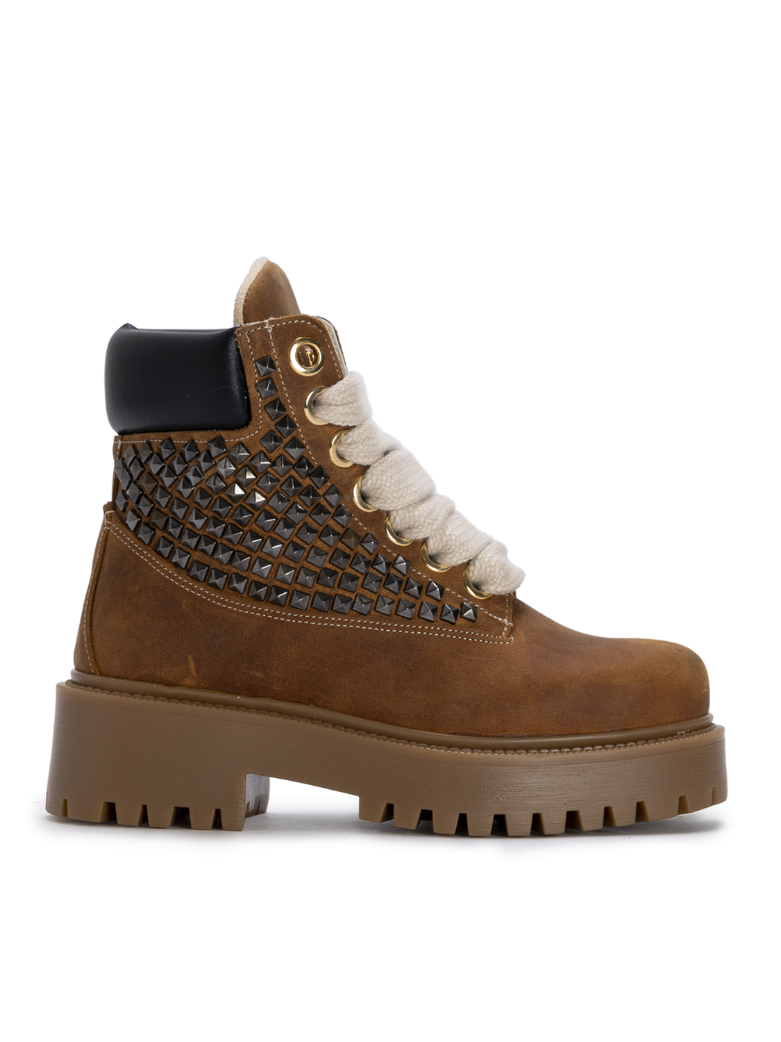STARBOOT CUSTOM — Braune Edition mit Pyramidennieten