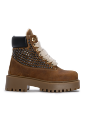STARBOOT CUSTOM — Braune Edition mit Pyramidennieten