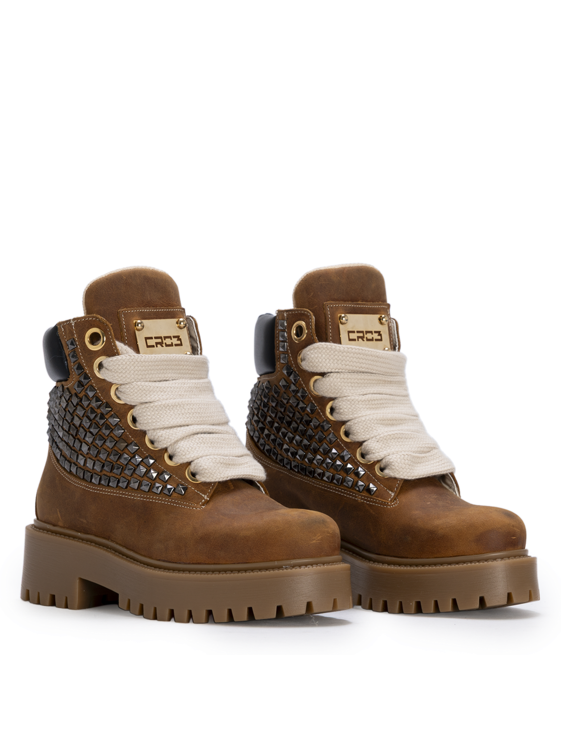 STARBOOT CUSTOM — Braune Edition mit Pyramidennieten