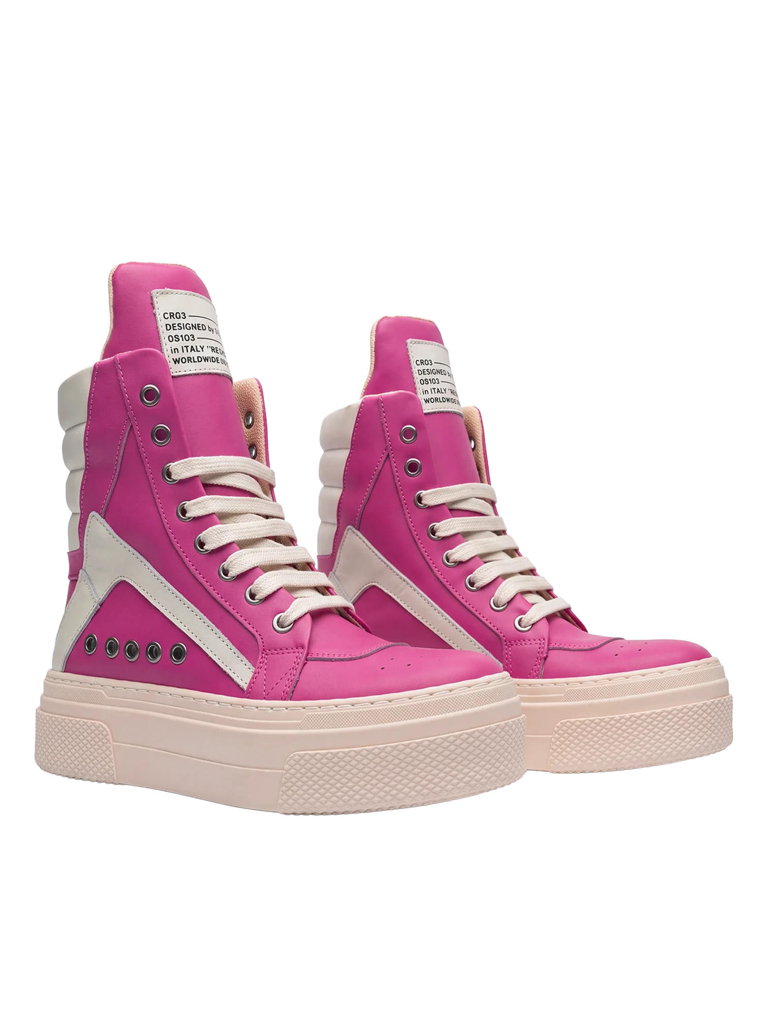 BERLINO - Fuchsia Leather