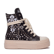 CALIPSO COCO - Black Cross Studs