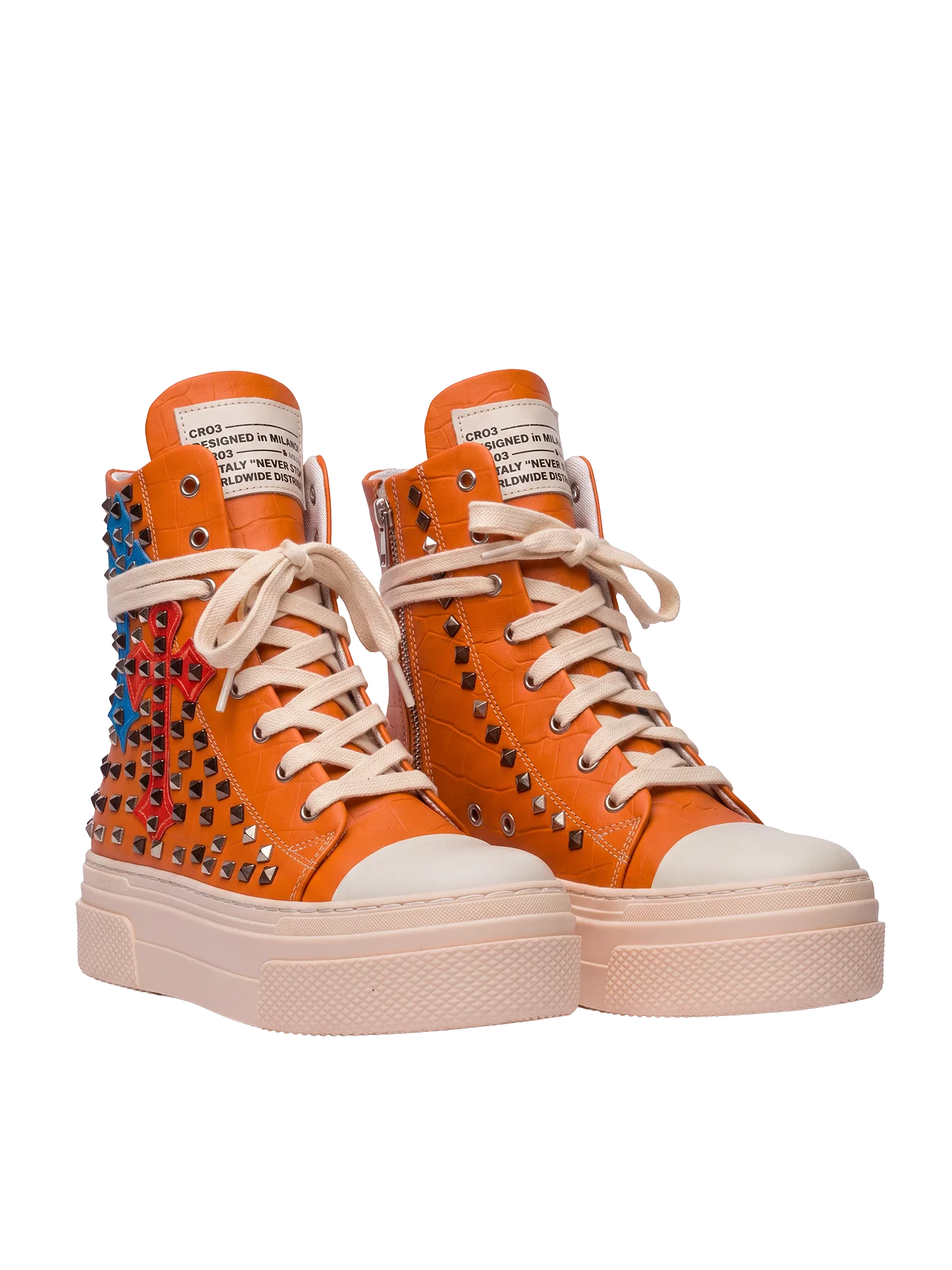 CALIPSO COCO – Orange, croix et clous