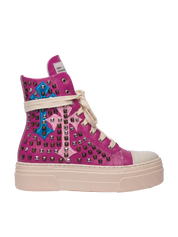 CALIPSO COCO – Fuchsia, croix et clous