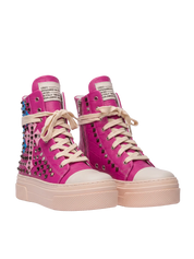 CALIPSO COCO – Fuchsia, croix et clous