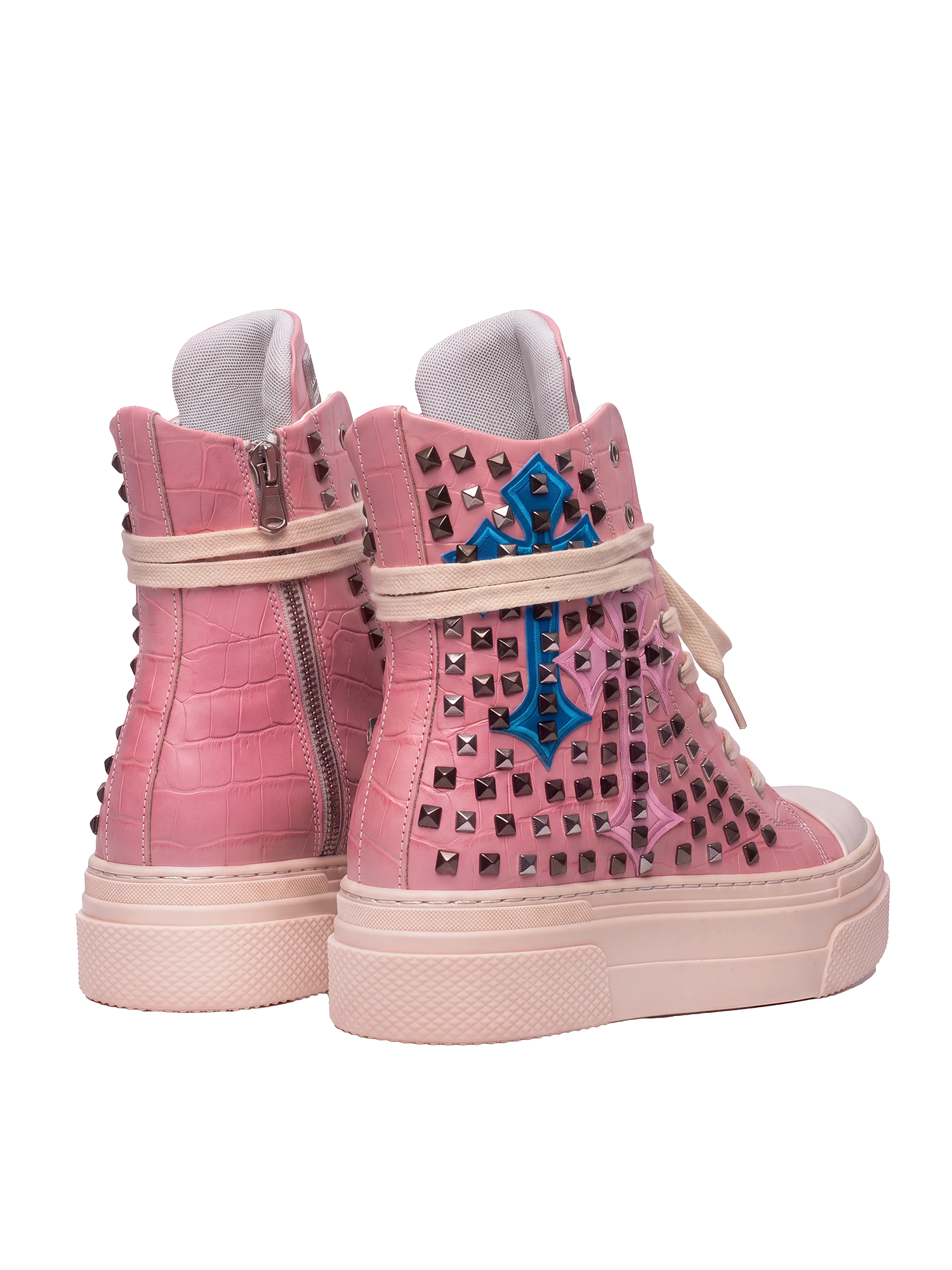 CALIPSO COCO — Pink mit Kreuzen und Nieten