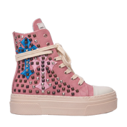 CALIPSO COCO - Pink Cross Studs