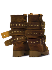 CHUNKY – Édition Ceinture Nubuck Marron