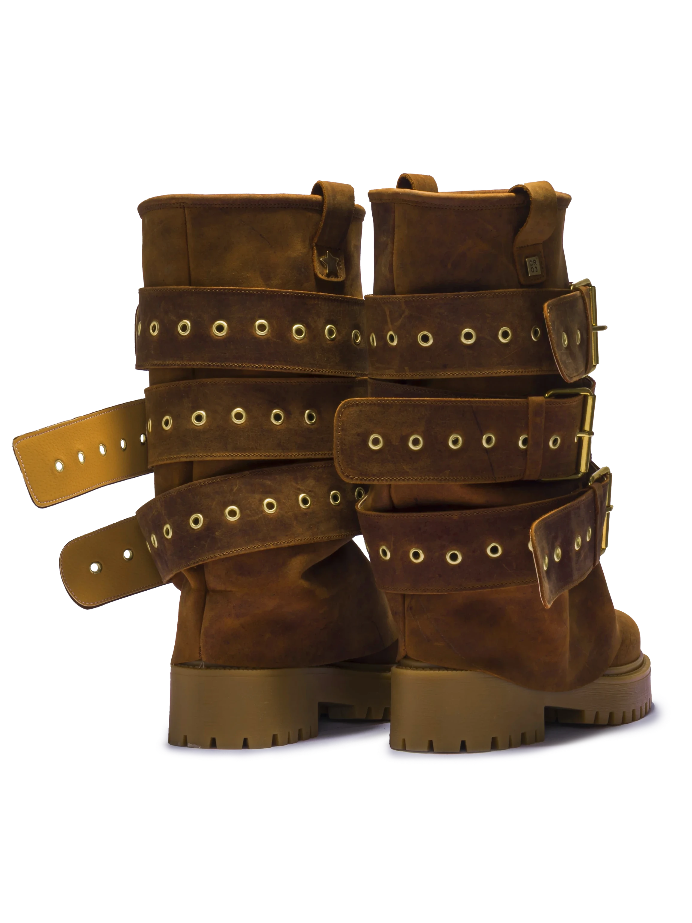 CHUNKY – Édition Ceinture Nubuck Marron