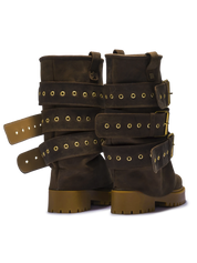 CHUNKY — Belt Edition — Nubukleder — Tiefbraun