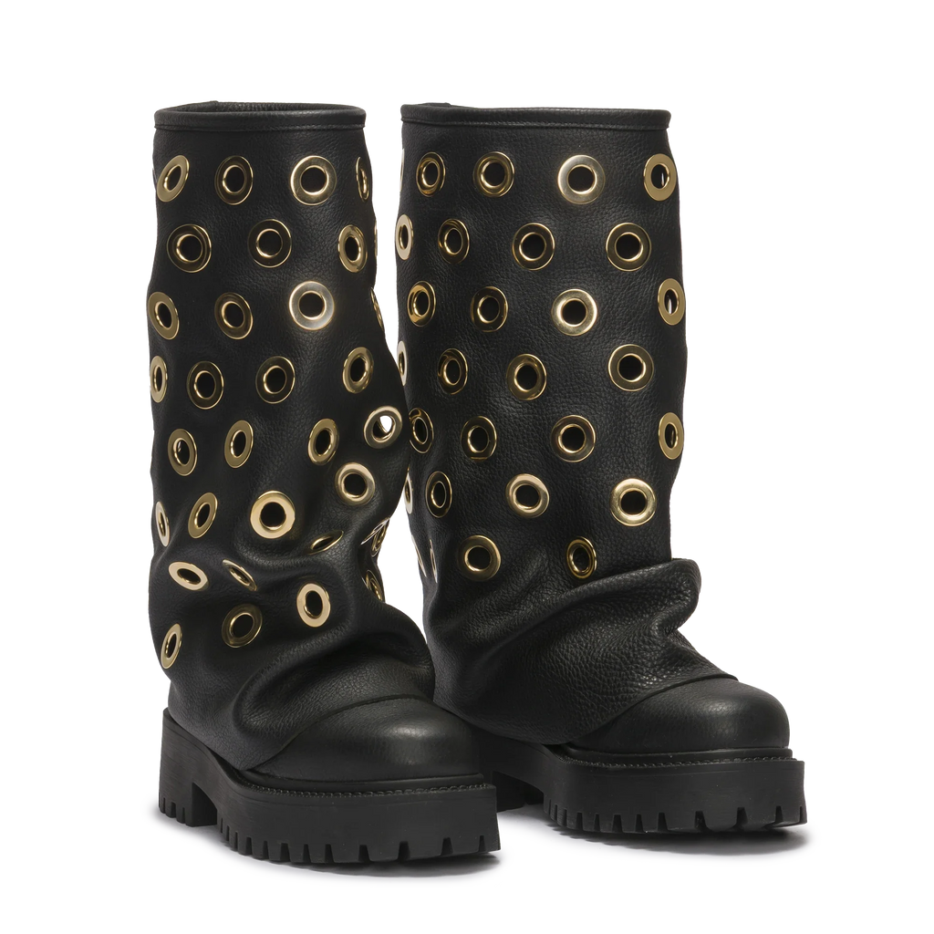 CHUNKY – Black Gold Giant Eyelets Edition