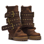 CHUNKY – Édition ceinture marron foncé