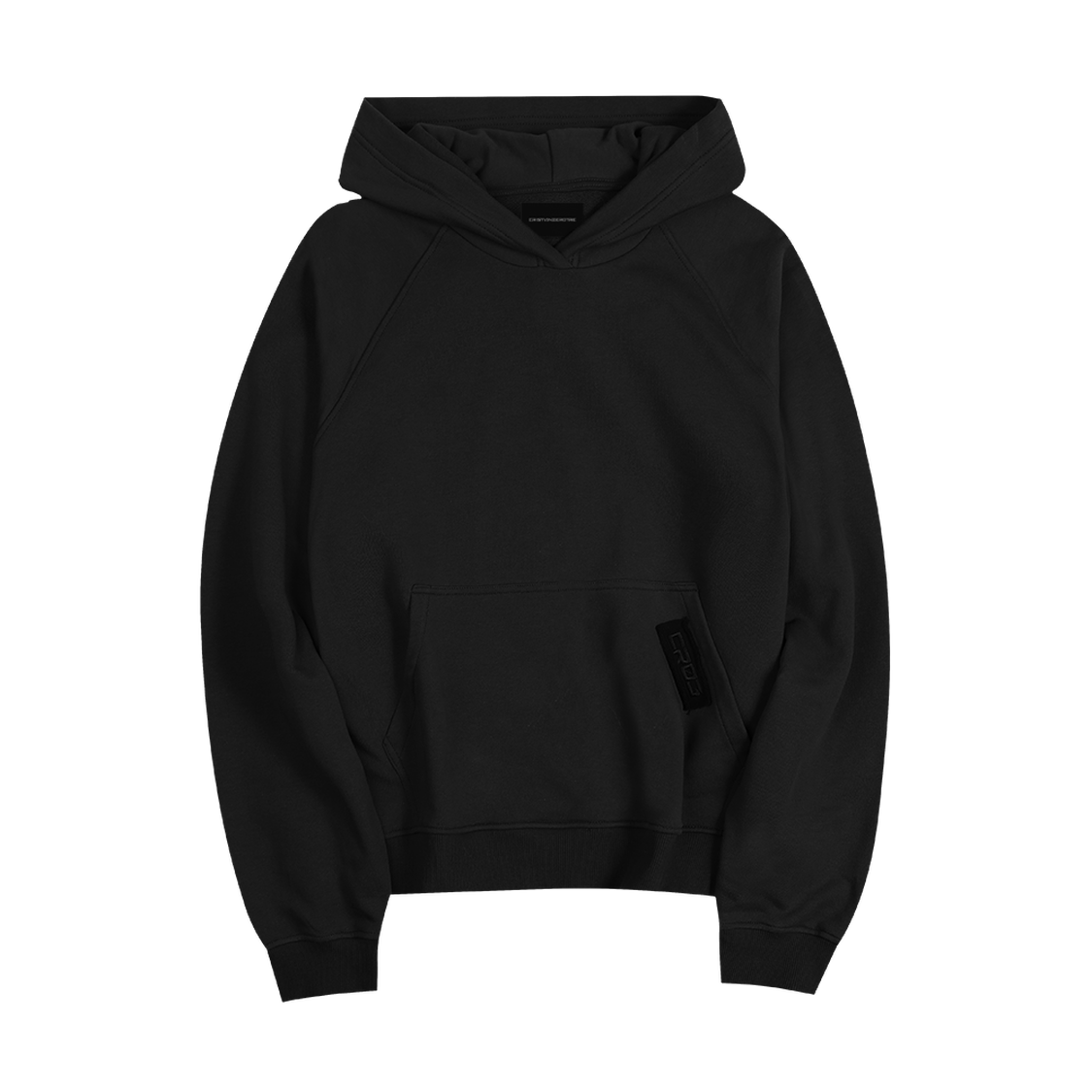 "CR03" Black Hoodie-Hoodie-CRISTIANZEROTRE