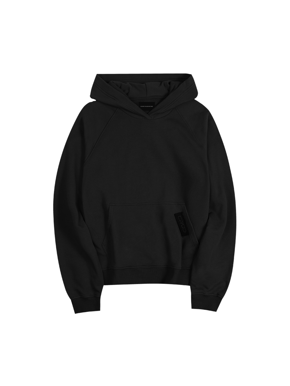 "CR03" Black Hoodie-Hoodie-CRISTIANZEROTRE