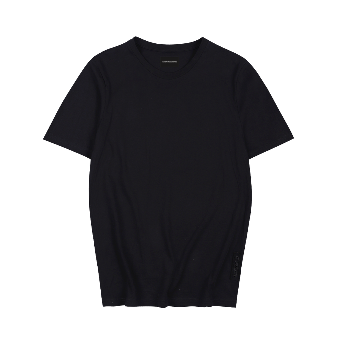 "CR03" Black T-shirt-T-shirt-CRISTIANZEROTRE