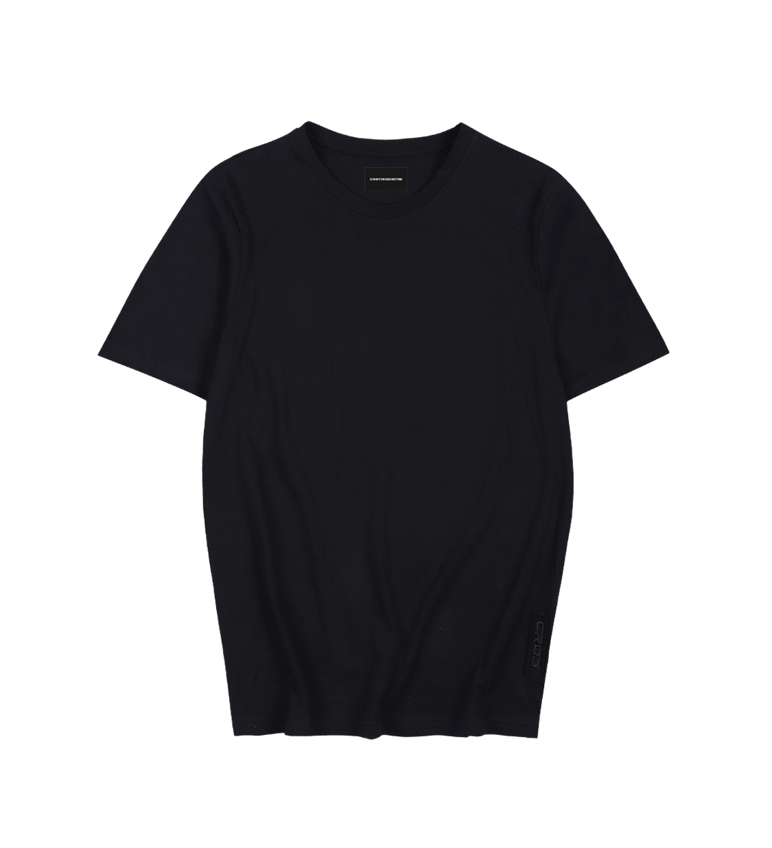 "CR03" Black T-shirt-T-shirt-CRISTIANZEROTRE