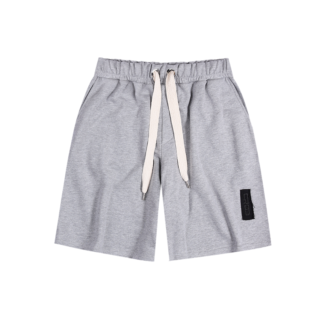 "CR03" Melange Grey Short-Shorts-CRISTIANZEROTRE
