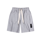 "CR03" Melange Grey Short-Shorts-CRISTIANZEROTRE
