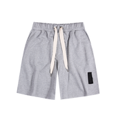 "CR03" Melange Grey Short-Shorts-CRISTIANZEROTRE