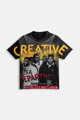 CR03 T-Shirt Creativa Dipartimento – Eco dell'Era Dorata