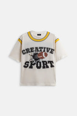 CR03 T-Shirt Creativa Sport – Edizione College