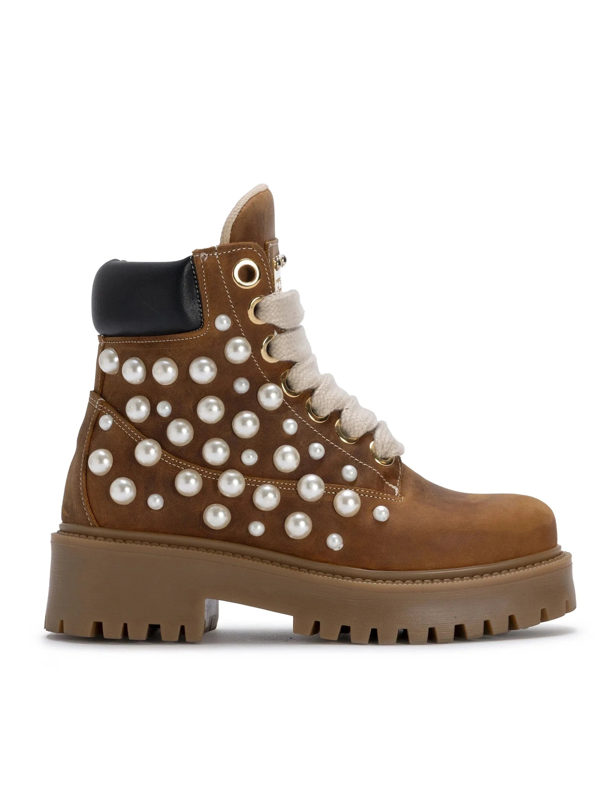 STARBOOT PEARL — Leder — Braun