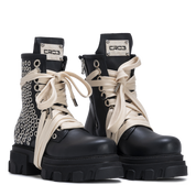 STARBOOT DOMINION – Black Silver Eyelets