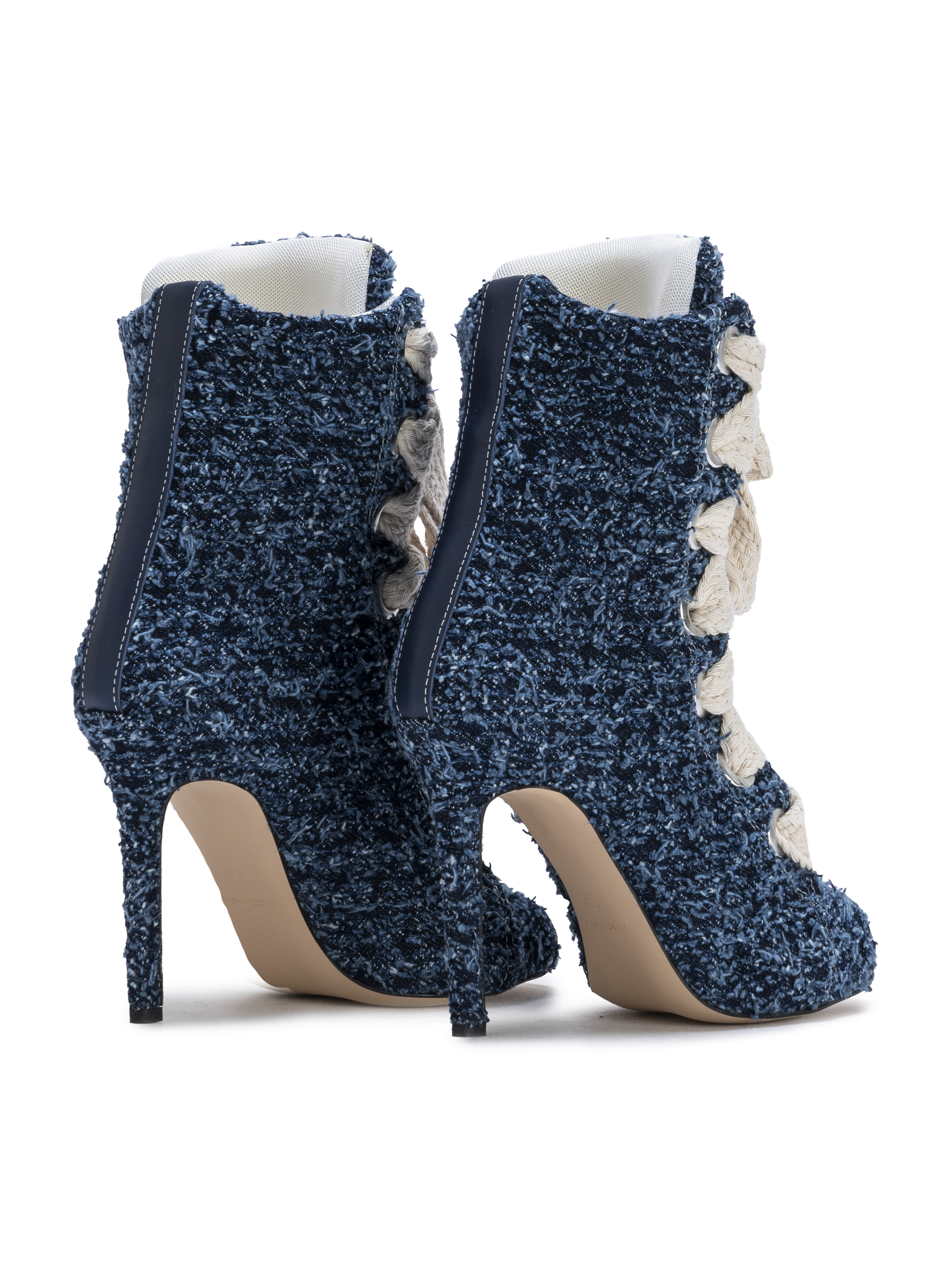 RUSH — Denim mit Bouclé-Struktur