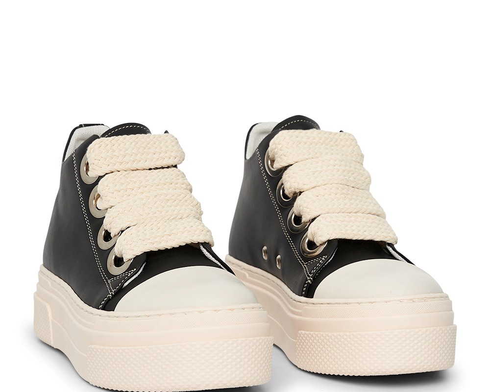 Calipso 200 – Classic Black Leather-Sneaker-CRISTIANZEROTRE
