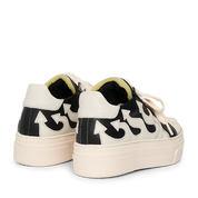 CALIPSO FLAME – Black White Low-Sneaker-CRISTIANZEROTRE