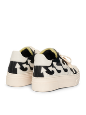 CALIPSO FLAME – Black White Low-Sneaker-CRISTIANZEROTRE