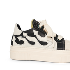 CALIPSO FLAME – Black White Low-Sneaker-CRISTIANZEROTRE