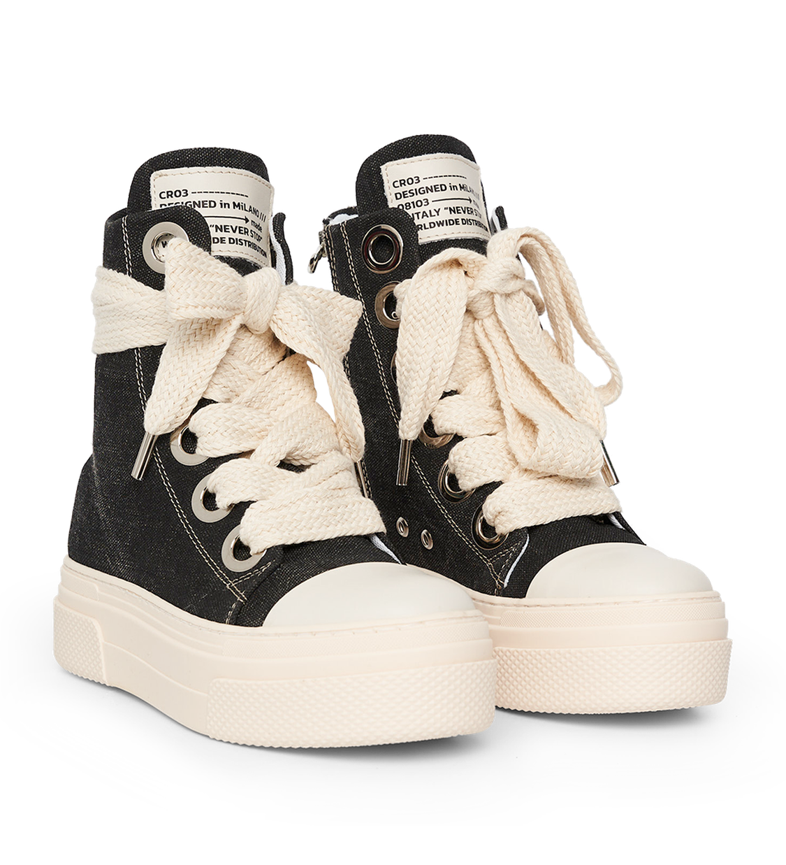 Calipso 300 – Destroyed Black-Sneaker-CRISTIANZEROTRE
