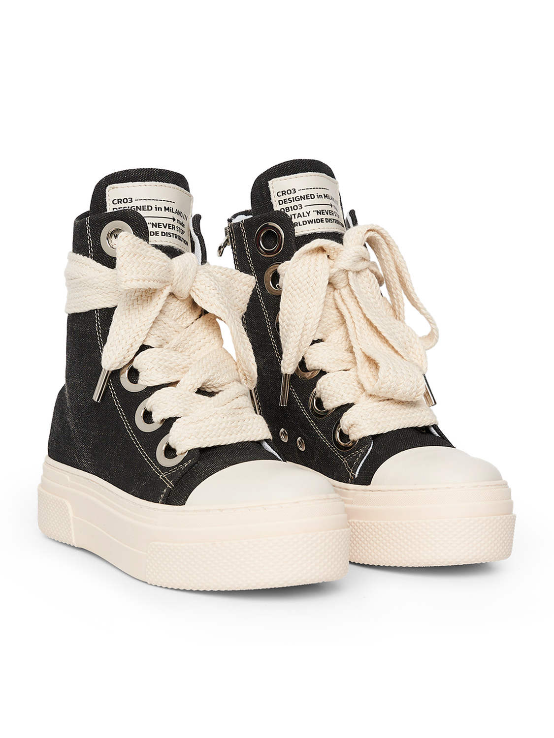 Calipso 300 – Destroyed Black-Sneaker-CRISTIANZEROTRE