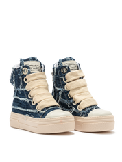 Calipso 300 Destroyed – Blue Jeans-Sneaker-CRISTIANZEROTRE