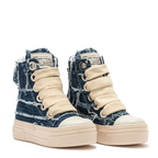 Calipso 300 Destroyed – Blue Jeans-Sneaker-CRISTIANZEROTRE
