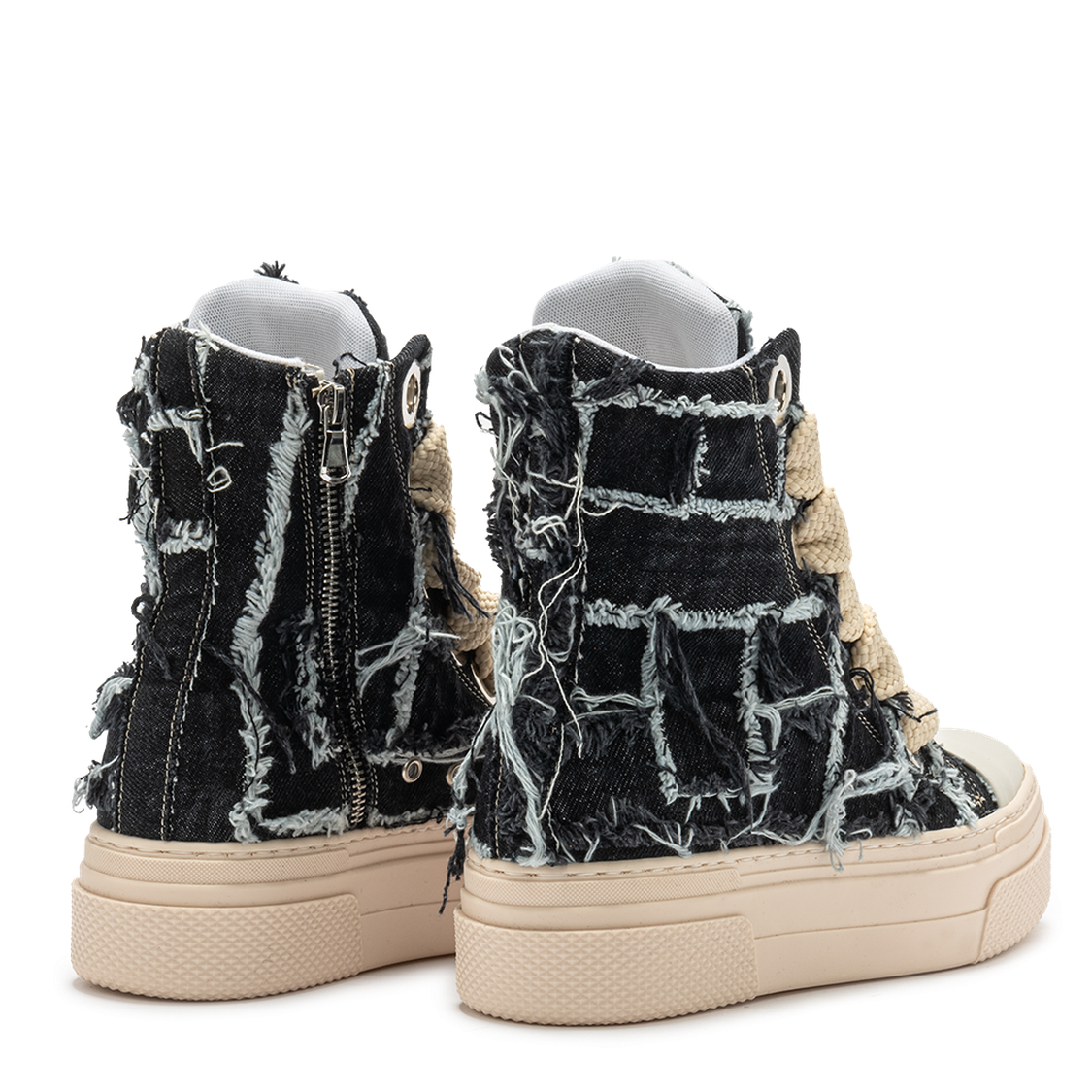 Calipso 300 Destroyed – Grey Jeans-Sneaker-CRISTIANZEROTRE
