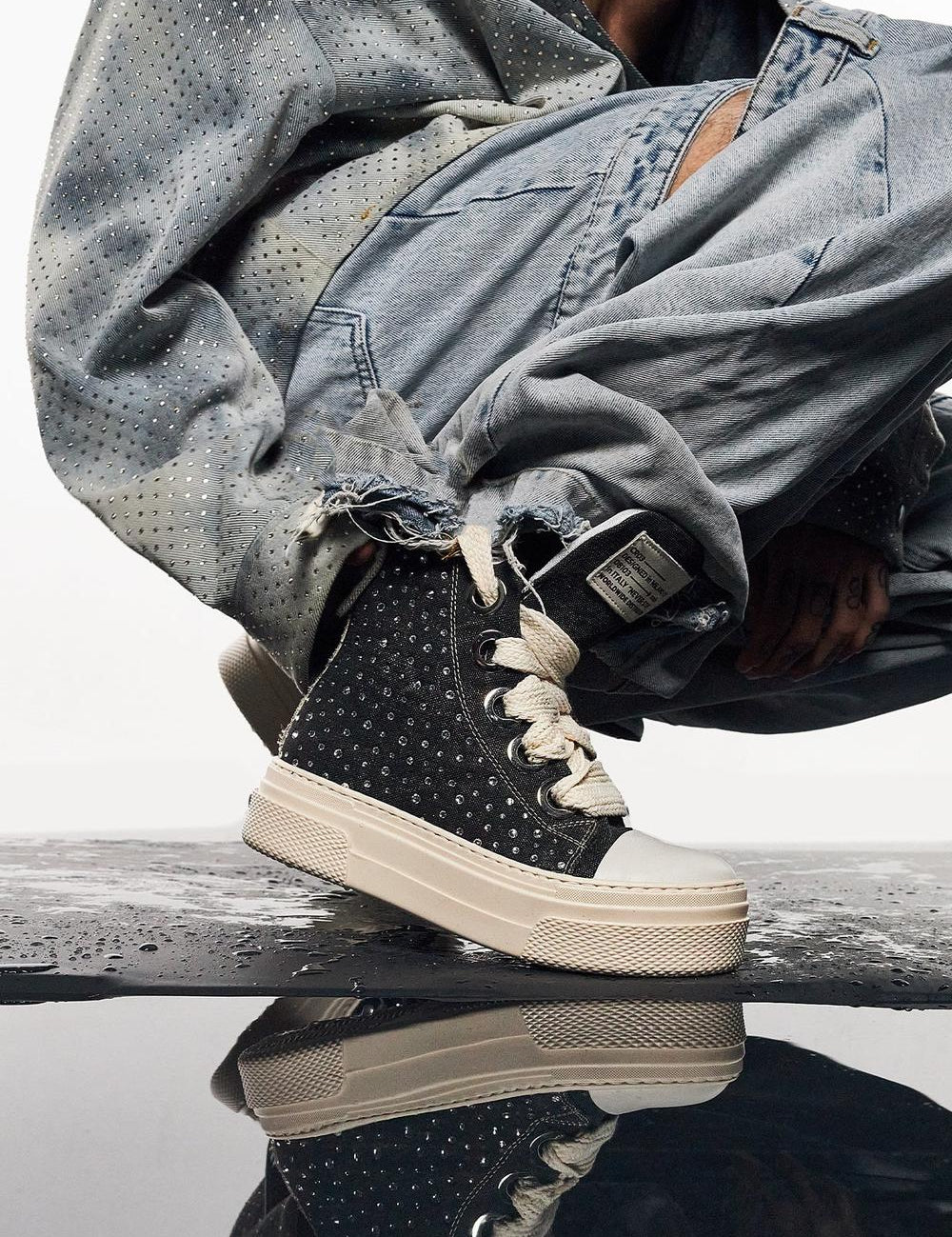 Calipso 300 Diamond – Grey-Sneaker-CRISTIANZEROTRE