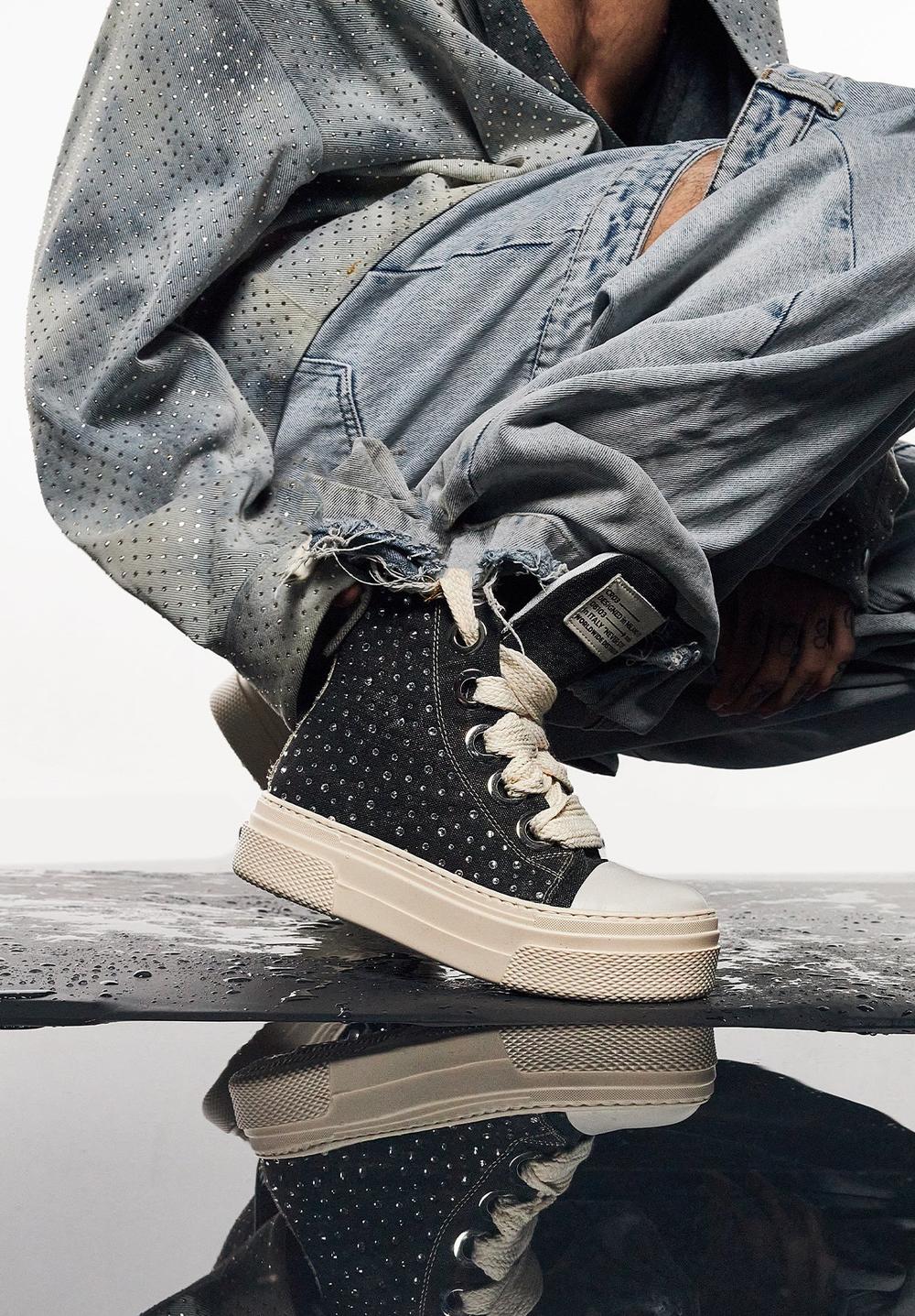 Calipso 300 Diamond – Grey-Sneaker-CRISTIANZEROTRE