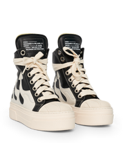 CALIPSO FLAME – Black White High-Sneaker-CRISTIANZEROTRE